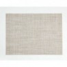 Chilewich Rectangular Crepe Neutral Easy-Clean Vinyl Placemat