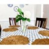 Petal Fiber Flower-Shaped Placemat