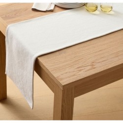 Textured Canvas Cotton Runner,Tablecloths