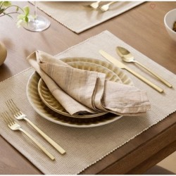 Hutton Linen Napkin Sets,Clay, Set of 4