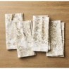 Tapestry Napkin Sets,Sand,Set of 4