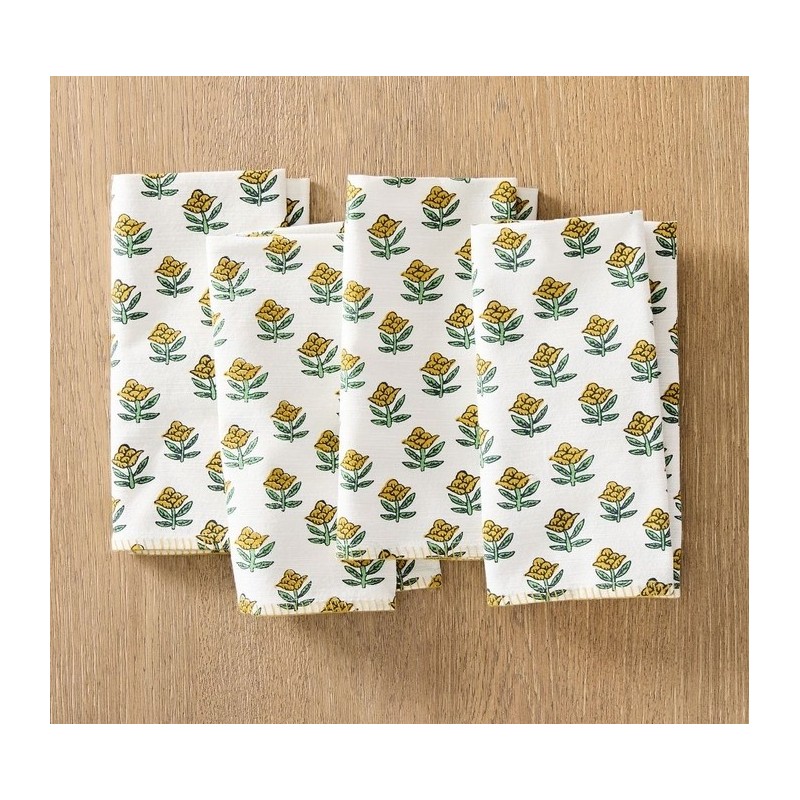 RHODE Begonia Napkin Sets,Set of 8