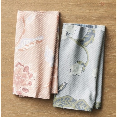 Batik Floral Napkin Sets (Set Of 8)