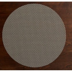 Knitty Neutral Easy-Clean Vinyl Placemat