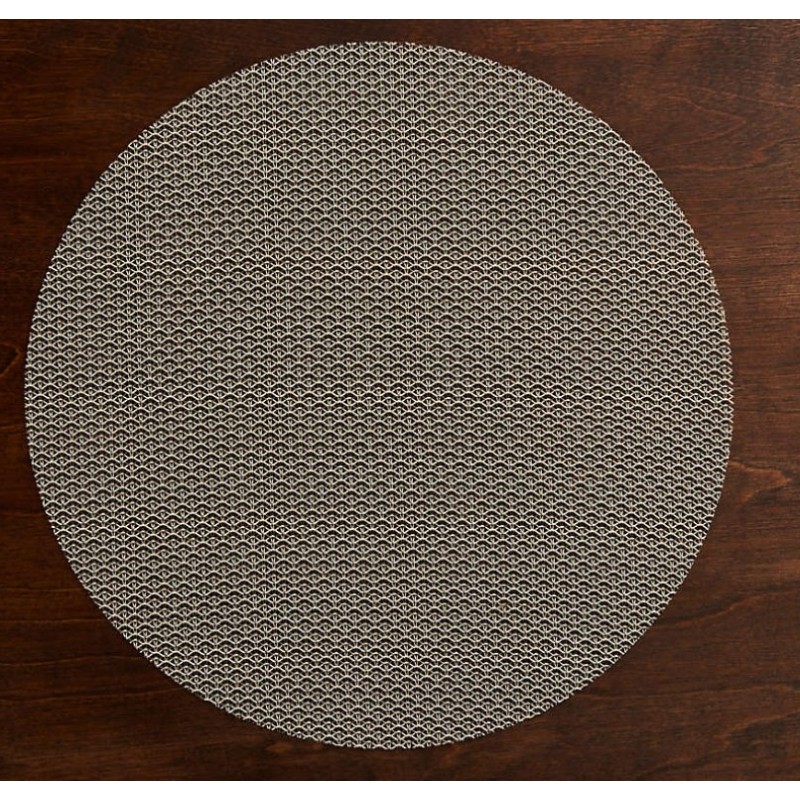 Knitty Neutral Easy-Clean Vinyl Placemat