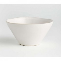 Marin White Cereal Bowl