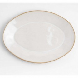 Marin Recycled 20" Oval Stoneware Serving Platter