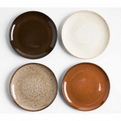 Marin Seasonal Stoneware Salad Plates, Set of 4