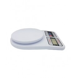 Digital Kitchen Scale Up to 10 KG White 24.5x3.5x17cm