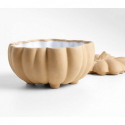 Marin Natural Recycled Lidded Pumpkin Server