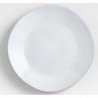 Marin White Recycled Stoneware Dinner Plate