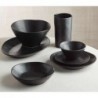 Marin Matte Black Salad Plate