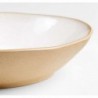 Marin Recycled Natural Stoneware Low Bowl