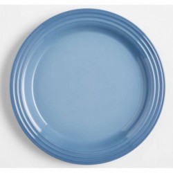 Chambray Blue Dinner Plates, Set of 4