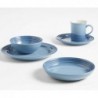 Chambray Blue Dinner Plates, Set of 4