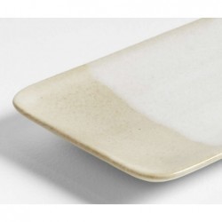 Kaito 10" Rectangle Stoneware Sushi Plate