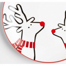 Joan Anderson Arctic Friends Holiday Dinner Plate