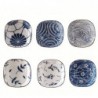 6pcs Set Vintage Japanese Ceramic Dipping Bowls