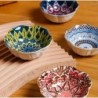 Bohemian Ceramic Dipping Bowls Set of 4 -Seasoning Dishes