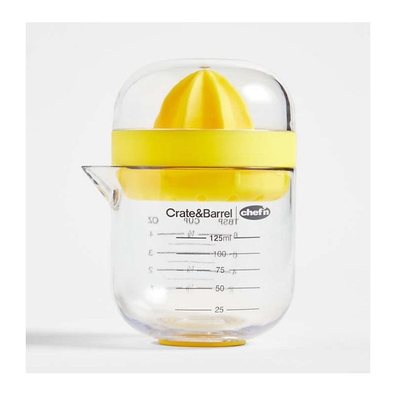 Crate & Barrel Mini Citrus Juicer with Cup