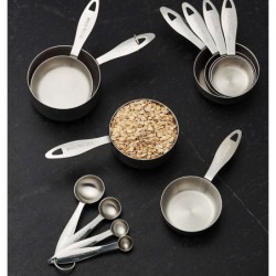 Stainless Steel Measuring Cups, Set of 4