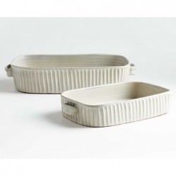 Carmel Ceramic Bakers, Set of 2 by Gaby Dalkin