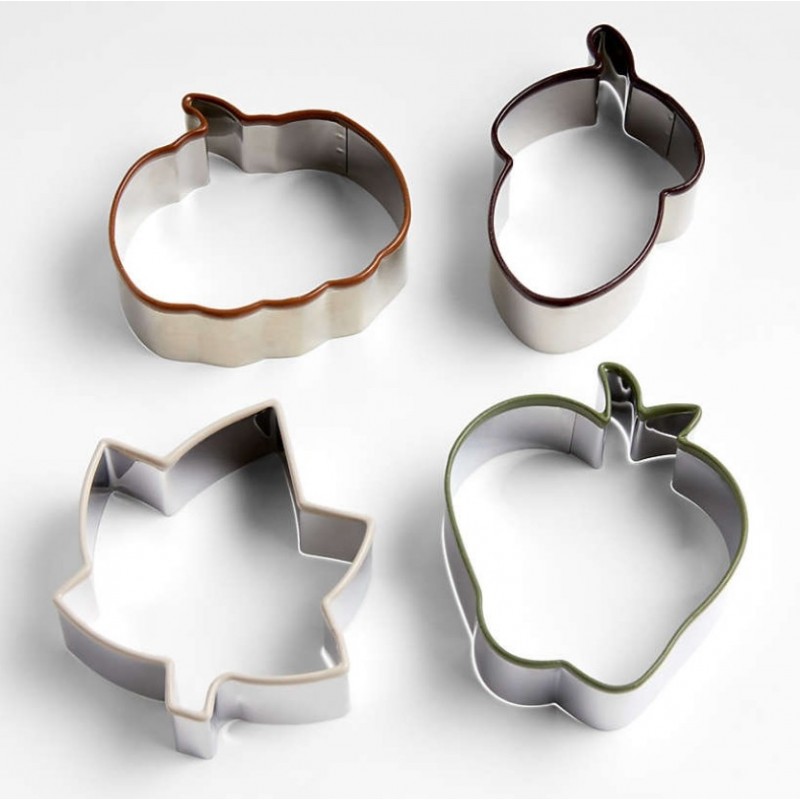 Fall Cookie Cutters, Set of 4