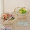 1pc European light luxury ceramic fruit plate, candy dessert tray