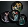 Dapper Animal Halloween Salad Plates