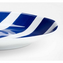 Marin Cabana Stripe Melamine Salad Plate