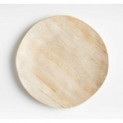 Faux Bois Melamine Salad Plate