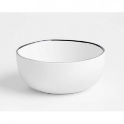 Range White Outdoor Melamine Bowl By Leanne Ford