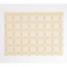 Savannah Yellow, Rectangular Placemat, Easy Clean Vinyl Placemat