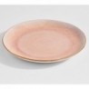 Reactive Glaze Stoneware Dinnerware - Pink & Gold