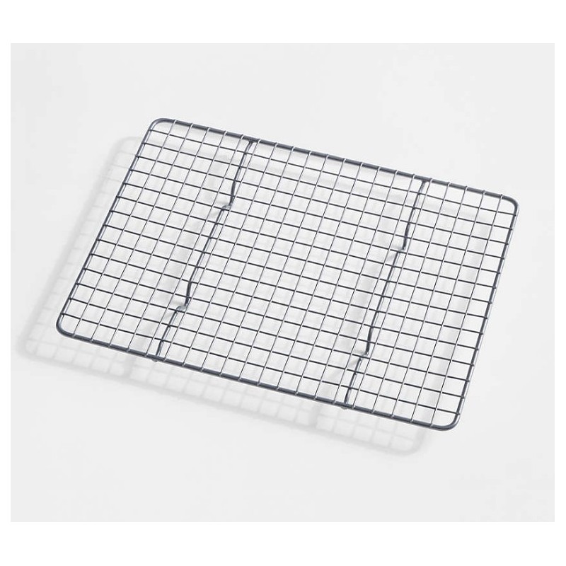 Crate & Barrel Slate Blue Quarter Sheet Cooling Rack