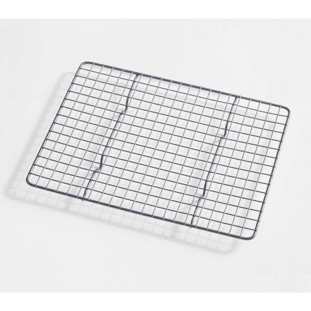 Crate & Barrel Slate Blue Quarter Sheet Cooling Rack