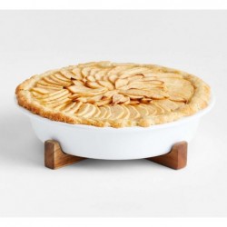 Oven-to-Table Pie Dish with Trivet