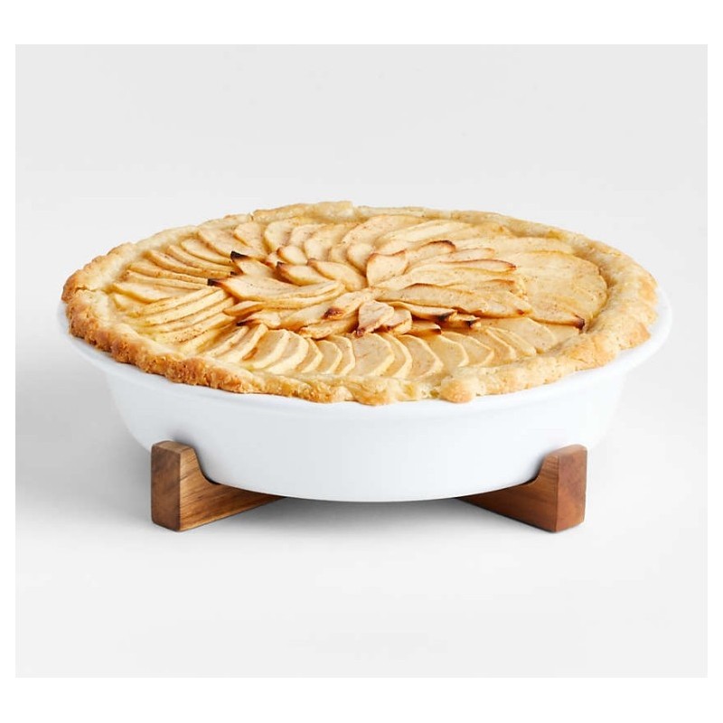 Oven-to-Table Pie Dish with Trivet