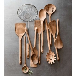 Crate & Barrel Acacia Wood Utensils,Cooking Utensils