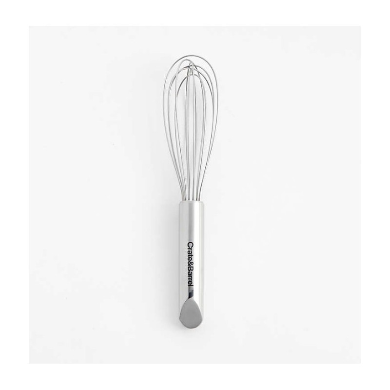 Crate & Barrel Stainless Steel 8" Whisk