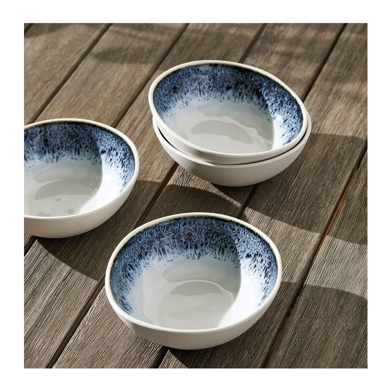 Reactive Melamine Outdoor Cereal Bowl