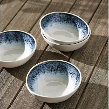 Reactive Melamine Outdoor Cereal Bowl