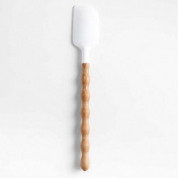 Arbor Silicone and Oak Wood Spatula by Laura Kim