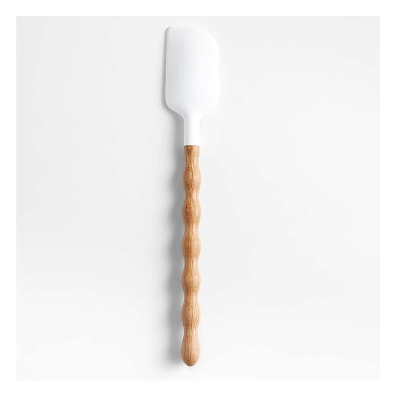 Arbor Silicone and Oak Wood Spatula by Laura Kim