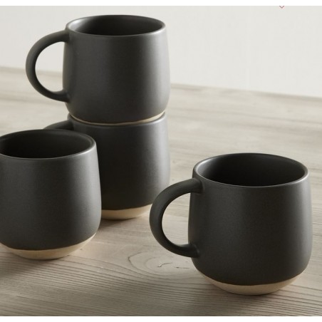 Mill Ceramic Mugs,set of 4