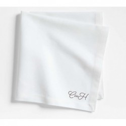 spen Crisp White Organic Cotton Napkin, Set of 4